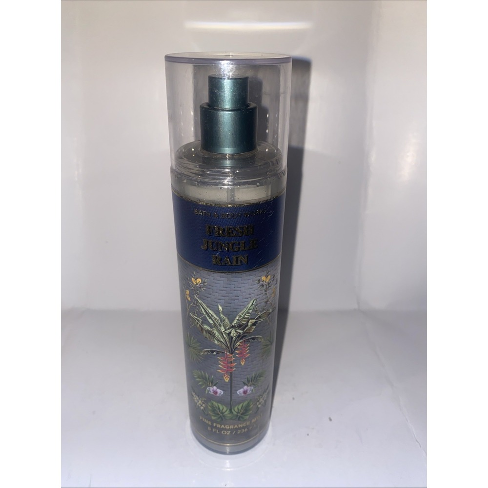 Bath & Body Works Fresh Jungle Rain Fine Fragrance Body Mist Spray 8.oz